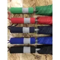 25 Inches Pongee Aluminum Post Foam Handle Long Umbrella. 