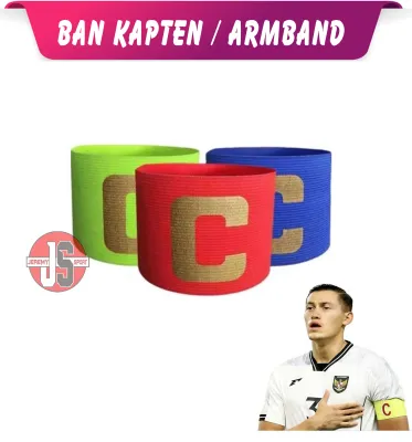 Ban Captain Sepak Bola Futsal / Ban Kapten Sepak Bola Futsal / Ban Kapten Armband Olahraga