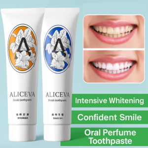Oral Perfume Toothpaste Fresh Breath Whitens Teeth Yellow Stain Removal Removes Bad Breath Protects Gum