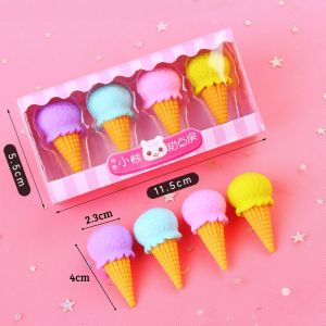 Penghapus Set Karakter 4pcs Eraser Perlengkapan ATK Sekolah Kantor - FR Gallery