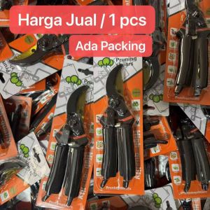 KBN-06 Gunting Pemangkas Pisau Emas Bisa Potong Ranting Bunga Tanaman Cocok Kebun Bisa Gunting Dahan Bahan SK5
