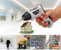 JOUST MAX 4.8v cordless battery rechargeable copper electric screwdriver dremel LED light DIY Electric Drill bit Power Tools. 