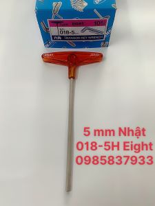 [Freeship +quà tặng 19k]Tay vặn lục giác chữ T 5 mm 018-5H Eight Nhật tại Máy NTT vặn ốc chìm tuổi thọ cao dễ dàng hiệu quả