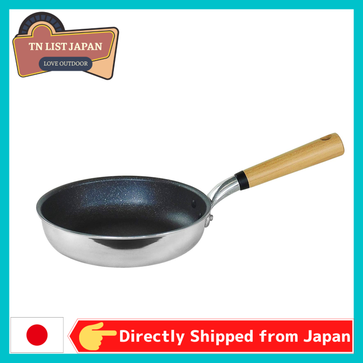 【Shipping from Japan】Hokuriku Alumi frying pan IH compatible fluorine