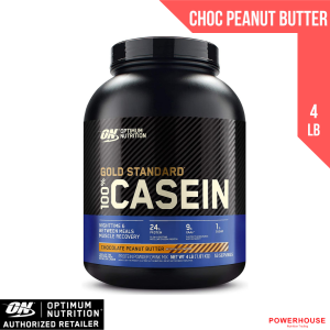 Optimum Nutrition Gold Standard 100% Casein 4 lb / 53 servings [Slow Digesting Protein Muscle Recovery ON casein]