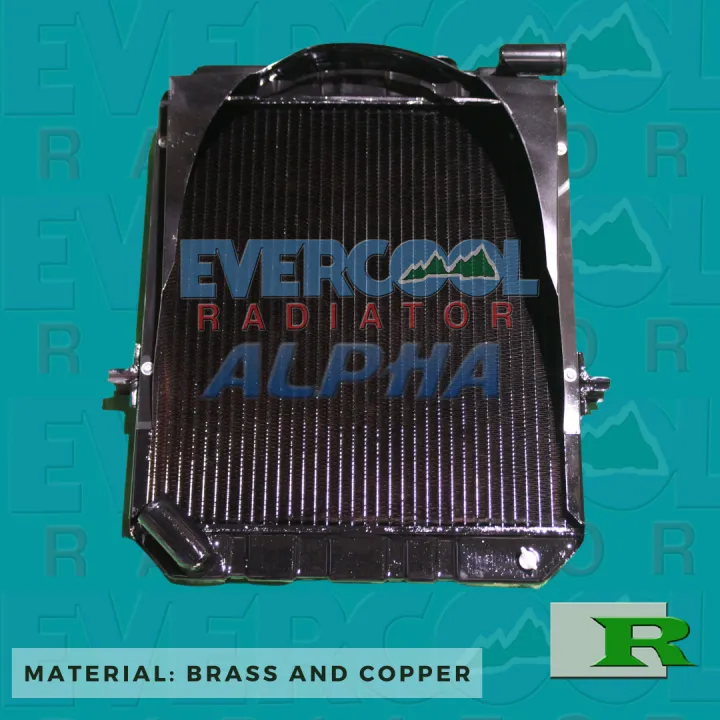Mitsubishi 4D30 Manual Transmission 4 Rows Evercool Alpha Radiator ...