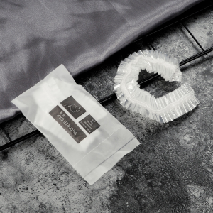 หมวกอาบน้ำโรงแรม แบบหนาชิ้น ใส่นานไม่รัดหัว แพ็ค 100/200/300 ชิ้น ความจุขนาดใหญ่