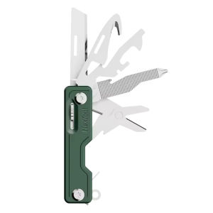 NexTool Compact Multi-Tool Knife with 10 Functions Green 10-year warranty
