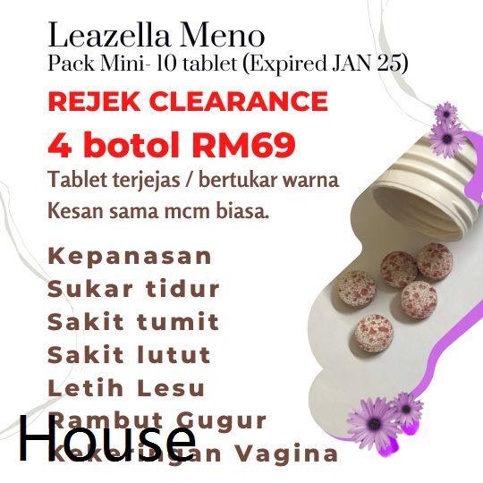 Cough ☝ClearanceRejek. Leazella Meno 10 tablet, Suplimen wanita 40