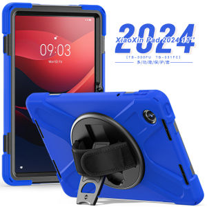 PsDs Lenovo Tab M11 11.0 inch 2024 TB330XU 3 Layers Military Drop-Proof Protection Case Cover
