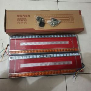 LAMPU STOP L RUNNING 24V UKURAN 14CM X 46CM. HRGA PER SET 2PC