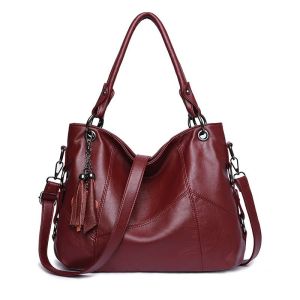 Shoulder Bags For Women Leather Handbags Designer Female Messenger Crossbody Bag Tote