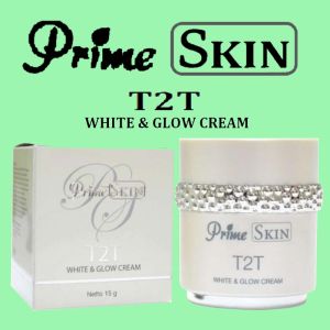 BBM-CREAM PRIME SKIN T2T White & Glow Perawatan wajah pagi hari