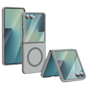 Magnetic for Samsung Galaxy Z Flip 8 Z Flip 7 Case Compatible with MagSafe Translucent Matte Soft TPU Bumper Slim Protective Case for Z Flip8