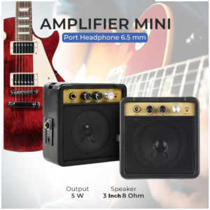 COD TS Speaker Amplifier Mini Gitar Elektrik 5W Akustik Bass - MA-5