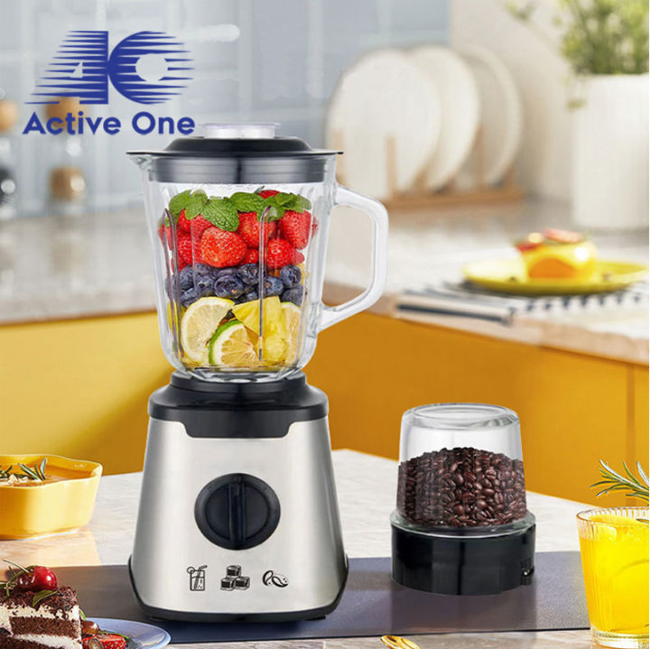 ACTIVEONE Multifunctional Juicer Blender Machine Home Small Automatic Grinder Mixer Kitchen Tools Fulfilled by ACTIVEONE Lazada