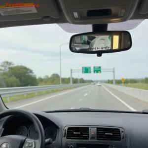 TrailB 1 2pcs Thiên Chúa thư đề can tin tưởng vào Thiên Chúa tin vào Thiên Chúa gương chiếu hậu dán trang trí cho xe ô tô và xe máy Phụ kiện tự làm