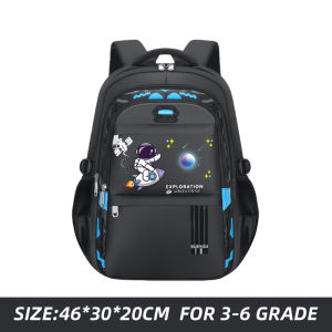 Luminous Schoolbag Large Capacity Waterproof Backpack Childrens Astronaut Backpack For boy