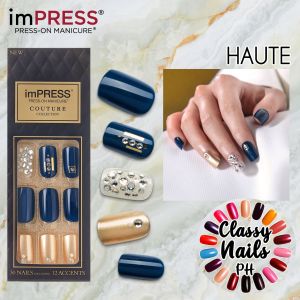 Haute ✨ ImPress Manicure Press On Nails • Branded High Quality Artificial Faux Nails • Classy Nails PH