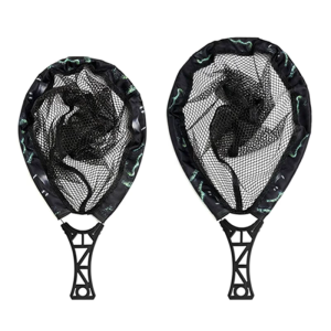 Foldable Landing Net Portable Fishing Net with Comfortable Grip Handle Saltwater Fishing Tackle Tool