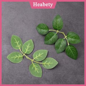 Heabety 10 30 50 Lá Hoa Hồng Nhân Tạo cây xanh giả hoa hồng lá thủ công tự làm