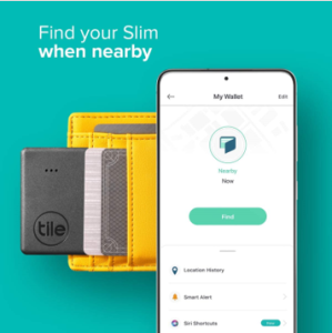 Tile Slim Bluetooth Tracking  Device with Alarm and Google Map Direction supported