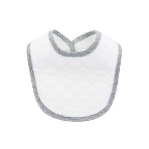 Bông trẻ sơ sinh mọc răng BIB thấm nước mềm trớ cho bé vải màu trơn Toddler Yếm trẻ em cho ăn và chảy nước dãi