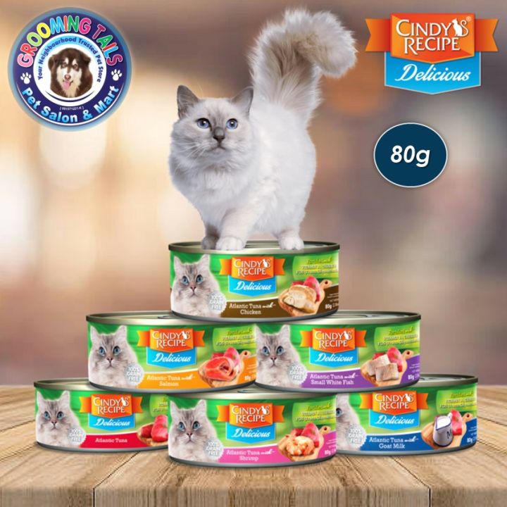 CINDY'S RECIPE Delicious 80g (100 Human Grade) Cat Wet Food Lazada