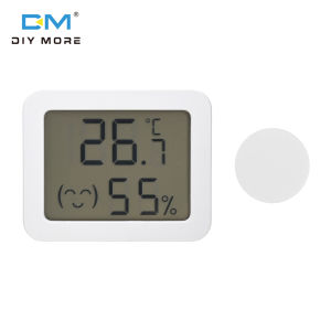 Diymore làm việc với tuya ZigBee thông minh nhiệt độ và độ ẩm cảm biến LCD Màn hình hiển thị kỹ thuật số nhiệt độ và độ ẩm meter-20 ℃ ~ 60 ℃/0% ~ 99% RH