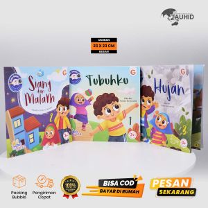 Paket Buku Anak Seri Sains untuk Balita – Buku cerita anak bergambar Soft Cover