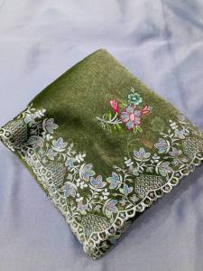 [Pre Order]Soft Crunchy silk  sarees (Normal / Ready To Wear) ~ Delivery Lead Time : 10 days