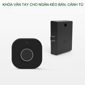 Khóa thông minh cho ngăn kéo bàn cánh tủ mở bằng vân tay F040