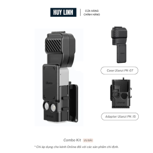 Ulanzi PK-07 bán vỏ case trong suốt bảo vệ cho DJI Pocket 3 / 4 C015