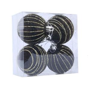 1 Box Flocking Ball Christmas Tree Decorations Multi Color Holiday Ornaments For Festival Home Party Decoration