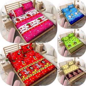 Promo Terlaris Sprai Karakter Kuromi New Bahan Bonita Premium 3D Anti Luntur 180x200 160x200 120x200