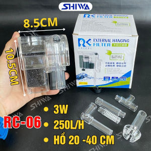 Máy Lọc Nước Cho Bể Cá Cảnh 3 IN 1 - Bơm Lọc + Thổi Luồng + Tạo Oxy - Bộ Lọc Tràn Trên Cho Hồ Cá ĐỦ SIZE 188(12w)/ 288(15w)/ 388(25w)/ 9800(35w) - Thủy Sinh Shiwa