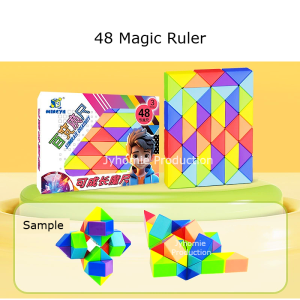 Children Puzzle Maze Game DIY Puzzle Magic Ruler Game Children Puzzle Board Games Mainan Cube Mainan Puzzle Mainan Kanak