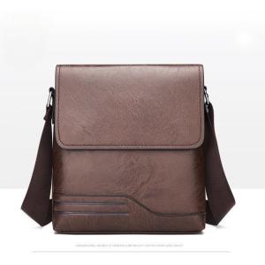 #B8 Mens shoulder bag Korean style business briefcase vertical messenger bag casual shoulder bag