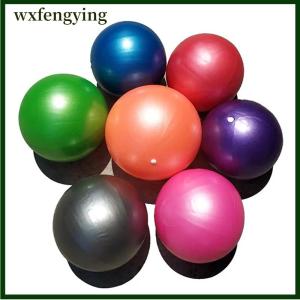wxfengying ลูกบอลโยคะขนาดเส้นผ่าศูนย์กลางกันแรงกด25ซม. สำหรับฝึกโยคะพิลาทิสลูกบอลสมดุลโยคะยิมที่บ้าน