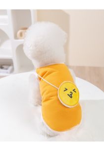 áo ba lỗ trái kiwi và trái cam chu mỏ dành cho chó mèo - T3 PETS SHOP