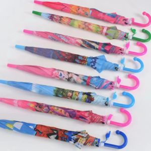 Childrens Princess Essa umbrella large kindergarten baby girl primary school students Snow Sophia automatic umbrella