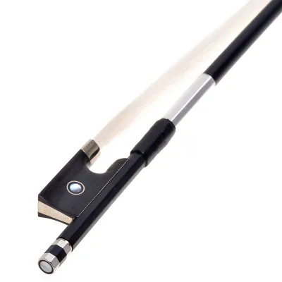 【Wireless】 4/4 3/4 1/2 1/4 1/8 Violin Black Strong Carbon Fiber Violin Violino Arco Ebony Fogs Carbon Fiber Violin Bows