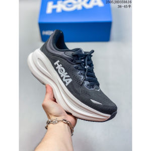 HOKA BONDI 9 Breathable and lightweight running shoes Fashionable shock-absorbing sports shoes for men and women PWNW