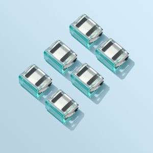 PAZNUL 1/10pcs Reusable Push Clips Clear No-Damage Binder Clips Portable Invisible Trouser Hem Clips Home Office