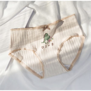 NATALIA- Celana Dalam Wanita Korea Motif Lucu Imut Katun Import CD Undies Dewasa S26