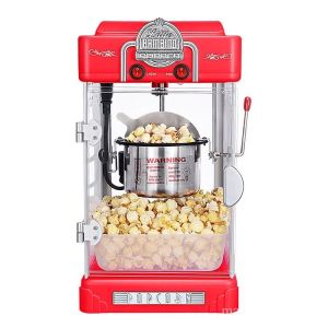 ตู้ป๊อปคอร์น เครื่องทำป๊อปคอร์น Popcorn Machine Commercial Household Small Electric แถมอุปกรณ์ฟรี📢🚚มีพร้อมส่ง