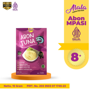 Abon Bayi Mpasi 8 Bulan Non Msg Tuna Patin Lele - Abon Anak Penambah Nafsu Makan ABON ALALA NON MSG