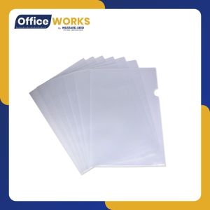L Type Folder Clear Sold per 12s