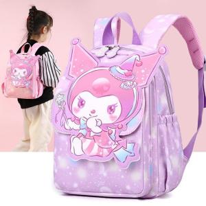 BZAJGEJGESG Kuromi Girls School Bag Childrens Backpack Girls Kindergarten Backpack Student Book Bag Cute Cartoon Bag