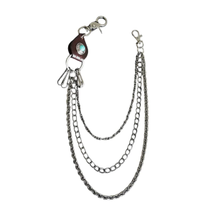 Multiple Layer Stylish Mens Pant Chain with Dancing Dices and Eagled Claws Charm Accessory for Street Party Wear